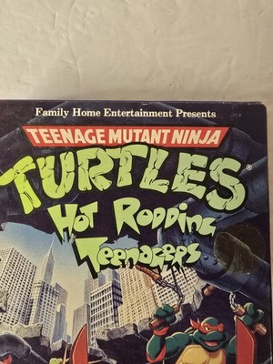 Teenage Mutant Ninja Turtles Hot Rodding Teenagers VHS TV SERIES