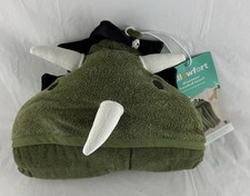 Pillowfort Dinosaur Kids Hooded Cotton Bath Towel 25" x 50" Toddler - Dino