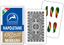 Napoletane Blu 150° Anniversario – Carte Da Gioco Regionali Napoletane in Carton