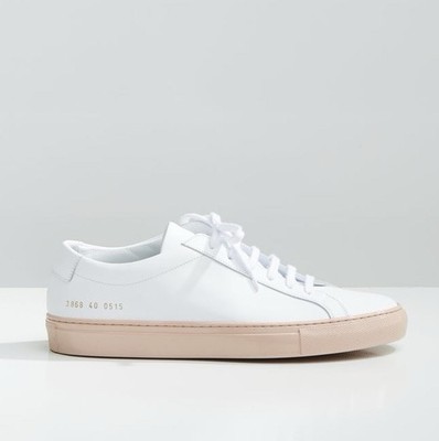 COMMON PROJECTS Women s Original  Achilles  Leather Sneakers White 36 / 6 $482+
