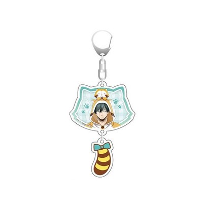 BLUELOCK x Rascal Rin Itoshi Double Acrylic Keychain with Tail