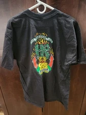 True Vtg 80s Alva Skateboard x Chris Cook High Riders T Shirt XL Single Stitch