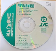 33 JVC  KARAOKE CDG LOT MAIL