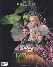 BRONWYN JAMES - Wicked For Good - ACG Certified GENUINE SIGNED AUTOGRAPH