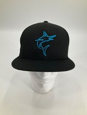 MIAMI MARLINS 2023 BATTING PRACTICE MESH BACK NEW ERA FITTED HAT ALL SIZES 