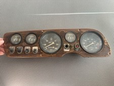 1968 1969 1970 Fiat 850 Spider Dash Panel Instrument Cluster Gauges Oem
