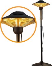 DONYER POWER Electric Patio Heater Garden Heating 2000W Waterproof OutdoorIndoor