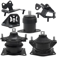 6PCS Engine Motor & Transmission Mounts for 2003-2007 Honda Accord 2.4L l4 AUTO
