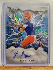 CJ Tiller 2025 Leaf Eclectic FLASH Auto card #’d 1/1 One of One