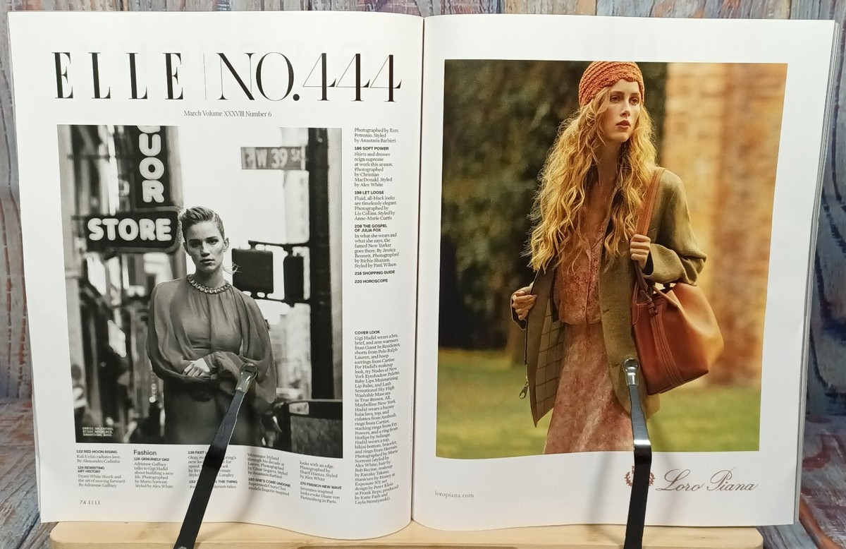 Elle Magazine MARCH 2023 The Gigi Hadid You Don't Know | eBay