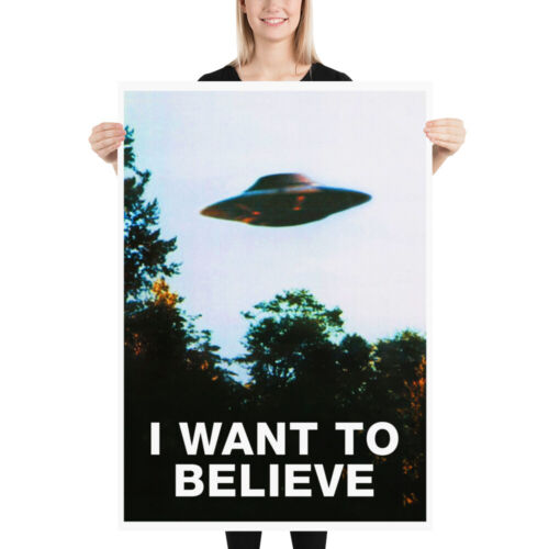 I want to believe - Original Poster zu den X-Akten (Ver.2, Staffel 4-5, 1996-1997) - Bild 9 von 14