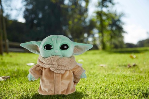 Mattel Star Wars Grogu Plush 8-Inch Character The Mandalorian with Tag - Picture 3 of 3