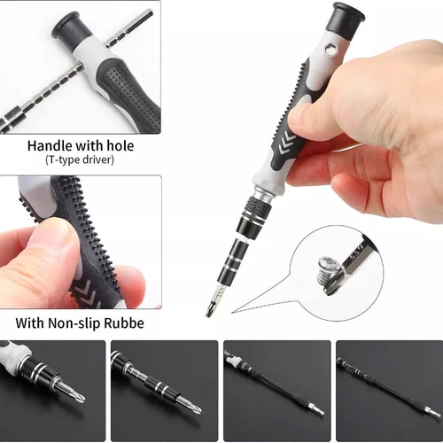 115 in 1 Magnetic Precision Repair Screwdriver Set PC Phone Electronics Tool Kit - Picture 14 of 24