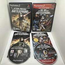 Star Wars: Battlefront I & II (PlayStation 2, 2005) Greatest Hits (lot Of 2)