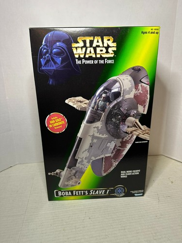 Figurine Star Wars POTF Boba Fett – Kenner USA 1997 (Green Card, Neuve Scellée)