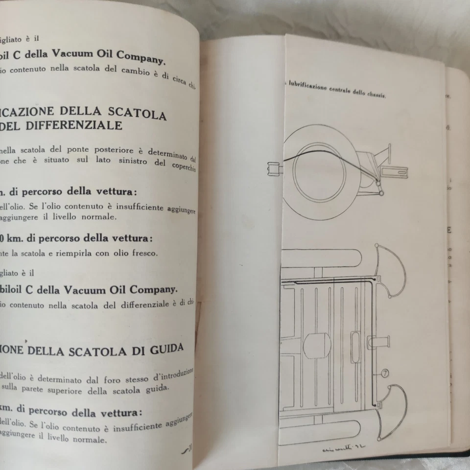 LANCIA  ASTURA ISTRUZIONI E  CATALOGO PEZZI DI RICAMBIO - Immagine 4 di 4