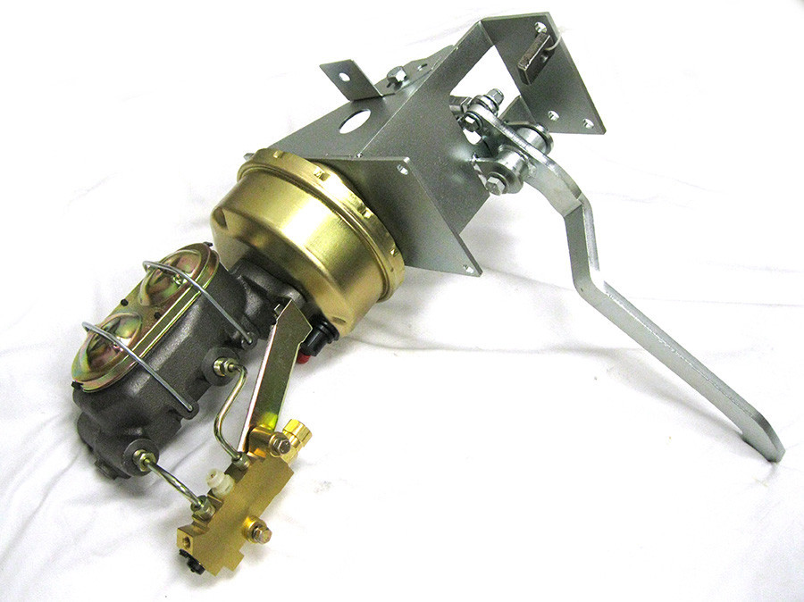 90 Degree Under Dash Power Brake Pedal w/ Booster Master Proportioning Valve Kit eBay