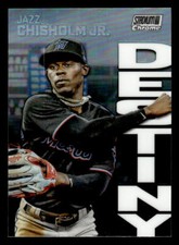Jazz Chisholm Jr. 2022 Stadium Club Chrome Dynasty and Destiny #4B