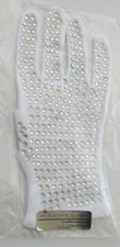  Michael Jackson Vintage 1981 Replica Glove With Crystals for Adults Costume 