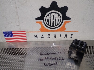 Heinemann AM333MG6 Circuit Breaker 25A 35A 15A 250VAC 60Cy Cur. 5 Used See Pics