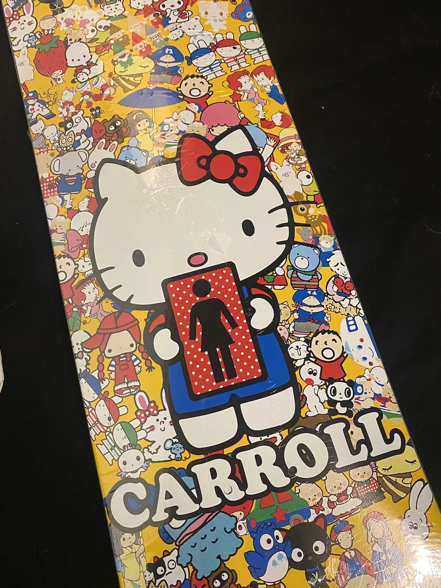 RARE Girl Skateboards Sanrio Hello Kitty Mike Carroll Deck 50th