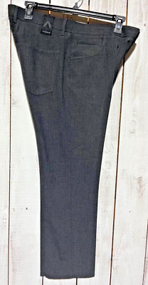 MENS ALBERTO STONE CERAMICA MODERN FIT CHARCOAL 5 POCKET PANTS 36x29