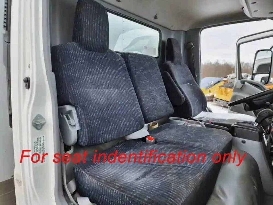 Se adapta a fundas de asiento de camión Hino 195 2013-2023 40/60 asientos con consola central 6 colores Foto 2 de 2