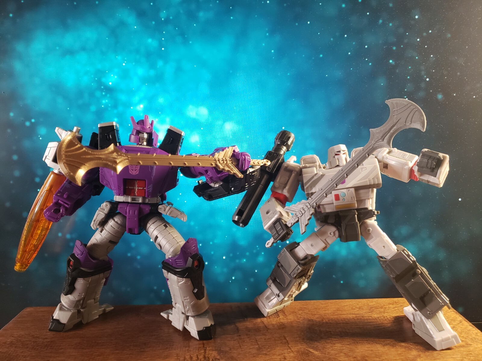 Kingdom Galvatron Megatron Upgrade Kit Sword Gold Transformers