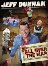 Jeff Dunham: All over the Map DVD, 2014 LIKE NEW 