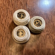 Lot of 3 Balls DMC Cotton NEW