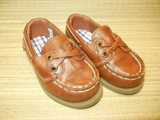 Carter  s Slip On Boat Shoe Toddler Size 5 Casual Brown