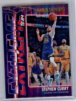 2023-24 Panini NBA Hoops Stephen Curry Extreme Team #8