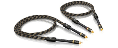 0,50m Viablue NF-A7 Silver Quattro Cinch RCA Cinchkabel 0,5m (1Paar)