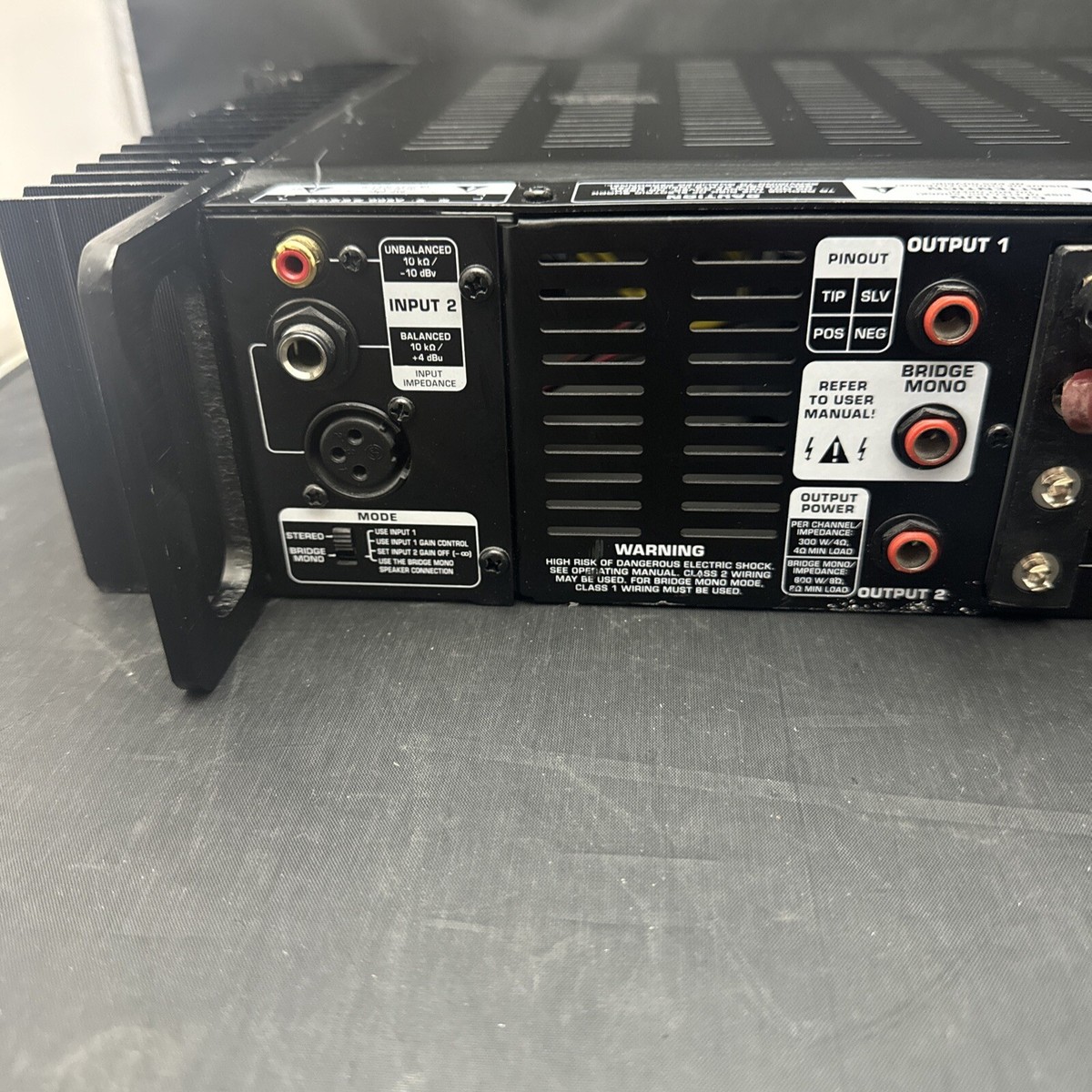 ★BEHRINGER　A500 パワーアンプ Behringer | Product | A500