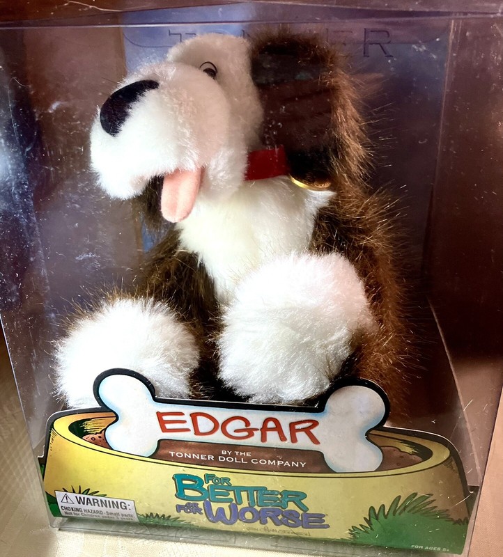 EDGAR Fully Poseable 9” Dog From The Tonner Doll Company 