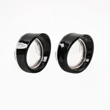 Clear 2 PCS Turn Signal Lens Covers for 96-19 Harley Davidson Touring Sportster