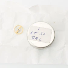 ST 30, 31, 60, 61 Watch Balance Complete Part New Old Stock Watchmakers (C17D23)