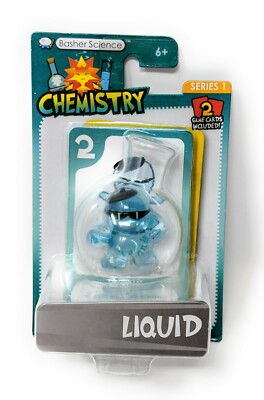 Basher Science LIQUID Figure & Chemistry Game Cards Series 1 FBX28 STEM Games