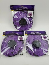 Halloween Decoration Purple Paper Lantern Lot Of 3