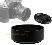 43mm Metal Screw-in Hood + Front Cap for Standard Lens "US seller"