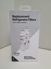 BE-LGLT7532 Best Buy Essentials Replacement Water Filter 2Pk LG, Sears & Kenmore
