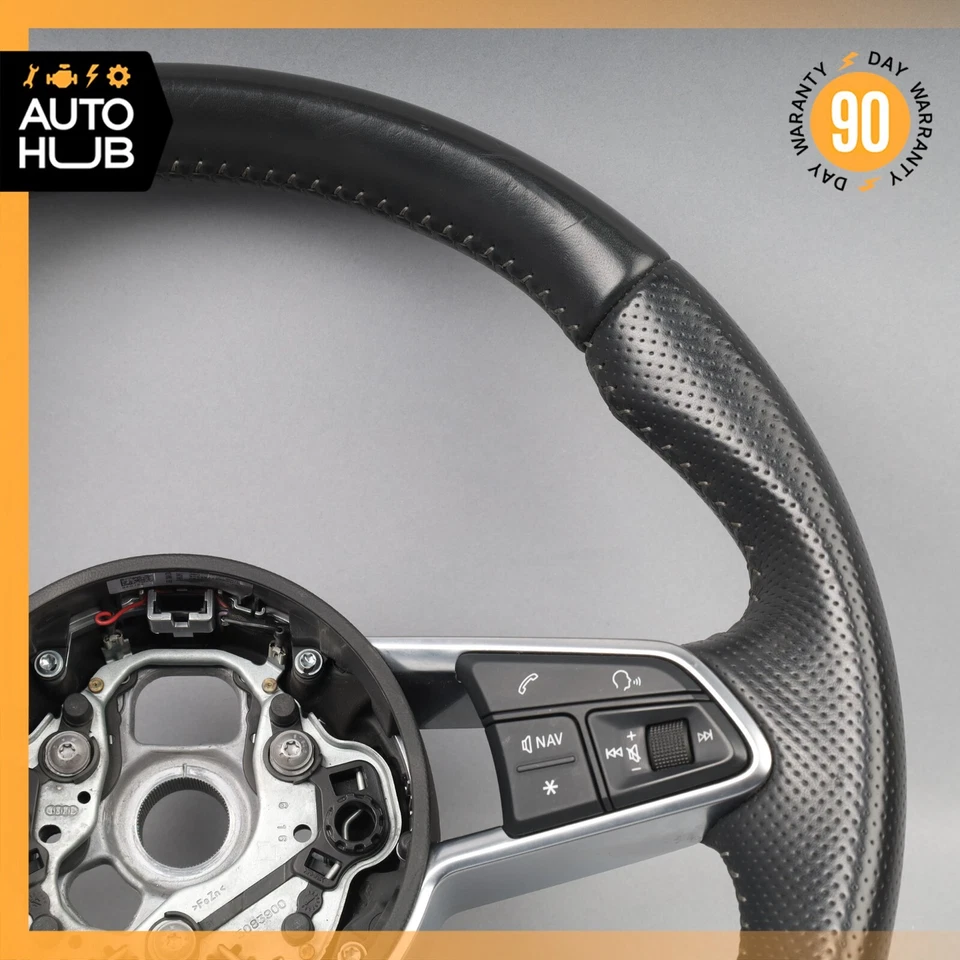 Volante inferior plano Audi TT TTS S-Line 16-23 OEM 54k Foto 2 de 4