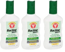 Bactine Max Pain Relieving Cleansing Spray 5oz each **3 Pack**