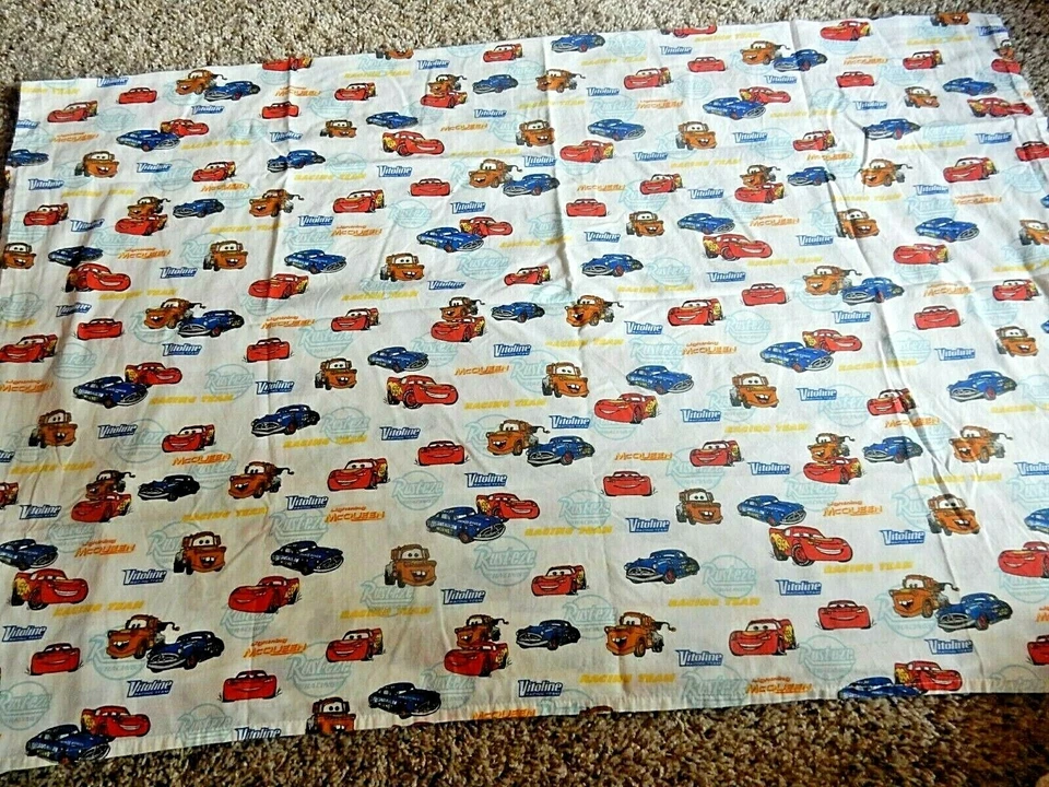 5G Disney Pixar автомобили молнии McQueen Mater ребенка ясельного возраста кровать плоский/верх простыня (ткань) - Изображение 3 из 4