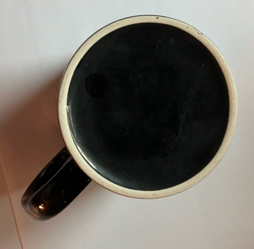 Vintage New York NY Full Color on Black Beautiful Ceramic Coffee Mug EX! - Picture 6 of 9