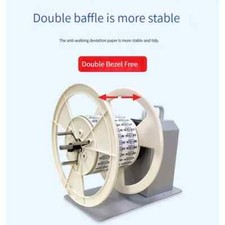 Barcode Rewinder, Bidirectional Winding, Adjustable Speed Labeling Rewinder