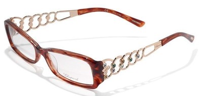 Chopard VCH070S VCH 70S 09ZB Red Rose Gold Eyewear glasses frame 53-15-140 NEW