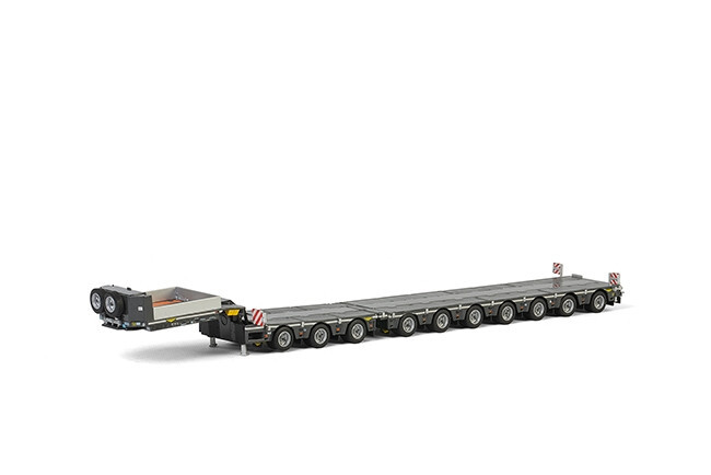 WSI Models 042032 Low Loader 7 Axle Dolly 3 Axle Broshuis for sale