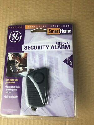 GE SmartHome Personal Security Alarm, Unused, in original sealed package.