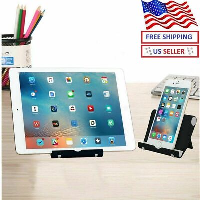 2 Pack Portable Desk Desktop Phone Stand Holder For iPhone Cellphone Tablet